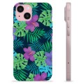 iPhone 15 TPU Cover - Tropiske Blomster
