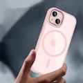 iPhone 15 Tech-Protect Magmat Cover - MagSafe Kompatibel - Pink / Klar