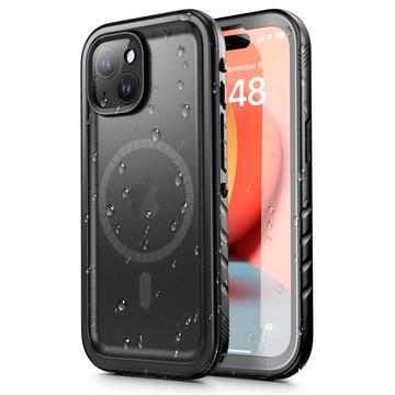 iPhone 15 Tech-Protect Shellbox Mag IP68 Vandtæt Etui - Sort