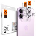iPhone 16/16 Plus/17 Spigen Glas.tR Ez Fit Optik Pro Kamera Linse Hærdet Glas - Lilla