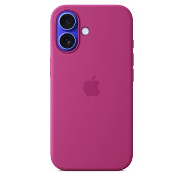 iPhone 16 Apple Silikone Cover med MagSafe MYY53ZM/A - Fuchsia