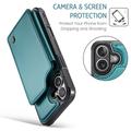 iPhone 16 Caseme C22-etui RFID-kortpung - grøn