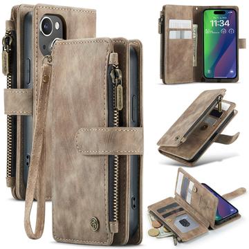 iPhone 16 Caseme C30 Multifunktionel Pung - Brun