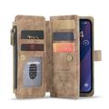 iPhone 16 Caseme C30 Multifunktionel Pung - Brun