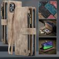 iPhone 16 Caseme C30 Multifunktionel Pung - Brun