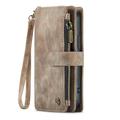 iPhone 16 Caseme C30 Multifunktionel Pung - Brun