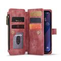 iPhone 16 Caseme C30 Multifunktionel Pung - Rød