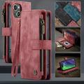 iPhone 16 Caseme C30 Multifunktionel Pung - Rød