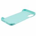 iPhone 16 Plastik Cover Uden Sider - Lyse Cyan