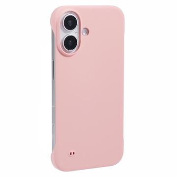 iPhone 16 Plastik Cover Uden Sider - Pink