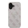 iPhone 16 Guess 4G farvet ringcover - MagSafe-kompatibel - Pink