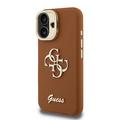 iPhone 16 Guess Grained 4G Logo Stativkamera Cover