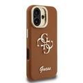 iPhone 16 Guess Grained 4G Logo Stativkamera Cover