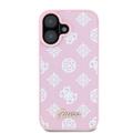 iPhone 16 Guess Peony Script Cover - MagSafe-kompatibel - Pink