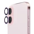 iPhone 16/16 Plus Hat Prince Kamera Linse Skærmbeskyttelse Hærdet Glas - Lilla