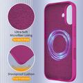 iPhone 16 Liquid Silikone Cover - MagSafe Kompatibel - Lilla
