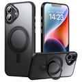 iPhone 16 Magnetisk Stativ Hybrid Cover