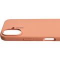 iPhone 16 Nudient Base Silikone Cover - Ferskenorange