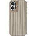iPhone 16 Nudient Bold Cover - MagSafe-kompatibel - Linen Beige