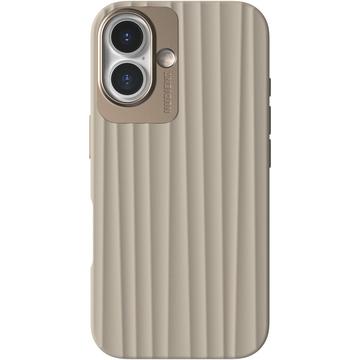 iPhone 16 Nudient Bold Cover - MagSafe-kompatibel - Linen Beige