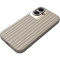 iPhone 16 Nudient Bold Cover - MagSafe-kompatibel - Linen Beige