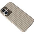 iPhone 16 Nudient Bold Cover - MagSafe-kompatibel - Linen Beige