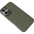 iPhone 16 Nudient Bold Cover - MagSafe-kompatibel - olivengrøn