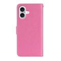 iPhone 16 Ugle Rhinsten Pung - Hot Pink