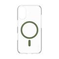iPhone 16 PanzerGlass Care Transparent Urban Combat Cover- MagSafe-kompatibel - Grøn