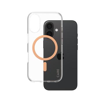 iPhone 16 PanzerGlass Care Transparent Urban Combat Cover - MagSafe-kompatibel - Fersken