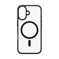 iPhone 16 PanzerGlass HardCase MagSafe-kompatibel Cover - sort / gennemsigtig