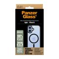 iPhone 16 PanzerGlass HardCase MagSafe-kompatibel Cover - sort / gennemsigtig