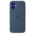 iPhone 16 Plus Apple Silikone Cover med MagSafe MYYA3ZM/A - Denim