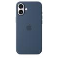 iPhone 16 Plus Apple Silikone Cover med MagSafe MYYA3ZM/A - Denim
