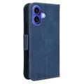 iPhone 16 Plus Kortholder Pung Etui - Blue