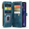 iPhone 16 Plus Caseme C30 Multifunktionel Pung - Blå