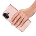 iPhone 16 Plus Dux Ducis Skin Pro Flip Cover - Pink