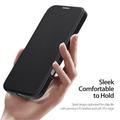 iPhone 16 Plus Dux Ducis Skin X Pro Magnetisk Flip Cover - Sort