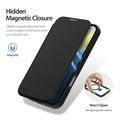 iPhone 16 Plus Dux Ducis Skin X Pro Magnetisk Flip Cover - Sort