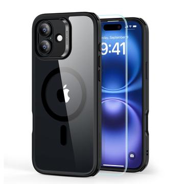 iPhone 16 Plus ESR HaloLock MagSafe Classic Hybrid Set - Gennemsigtig sort
