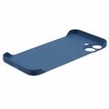 iPhone 16 Plus Plastik Cover Uden Sider - Blå