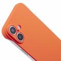 iPhone 16 Plus Plastik Cover Uden Sider - Orange