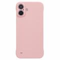 iPhone 16 Plus Plastik Cover Uden Sider - Pink
