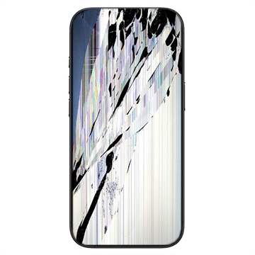 iPhone 16 Plus Skærm Reparation - LCD/Touchskærm - Sort - Grade A