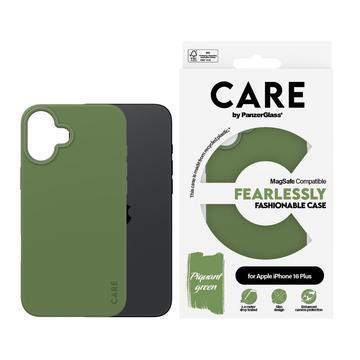 iPhone 16 Plus PanzerGlass Care Fearlessly Fashionable Cover - MagSafe-kompatibel - Grøn