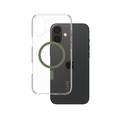 iPhone 16 Plus PanzerGlass Care Transparent Urban Combat Cover- MagSafe-kompatibel - Grøn