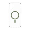 iPhone 16 Plus PanzerGlass Care Transparent Urban Combat Cover- MagSafe-kompatibel - Grøn