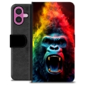 iPhone 16 Plus Premium Flip Cover med Pung - Gorilla