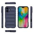 iPhone 16 Plus Rugged TPU Cover - Mørkeblå