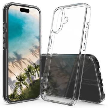 iPhone 16 Plus Ridsefast Hybrid Cover - Gennemsigtig